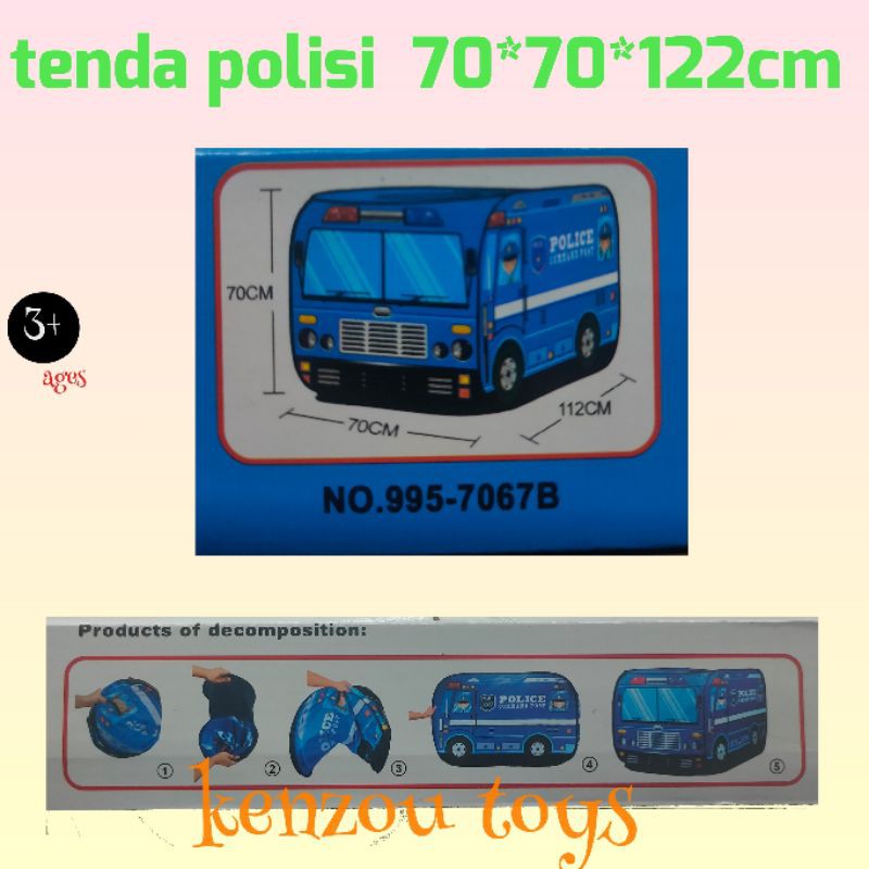 tenda anak bus polisi