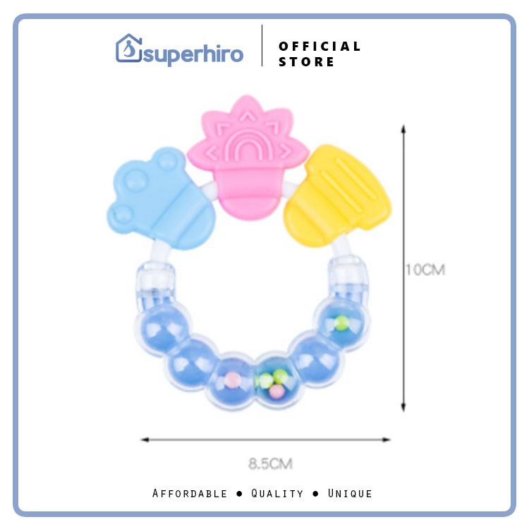 Teether Mainan Bayi Gigitan Play Toy Baby