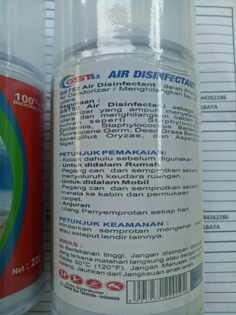 Odor eliminator foging ac mobil Air Disinfectant Deodorizer Fogging AC Mobil Basmi Virus Bakteri