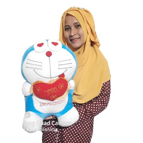 BONEKA TERMURAH Doraemon karakter love XL MURAH