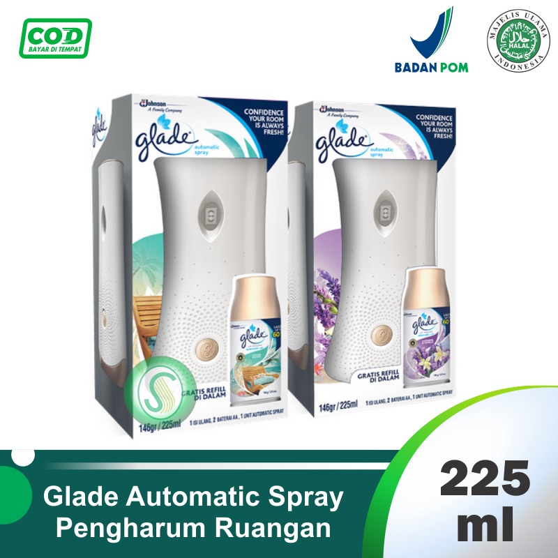 Glade Automatic Spray Pengharum Ruangan 225ml