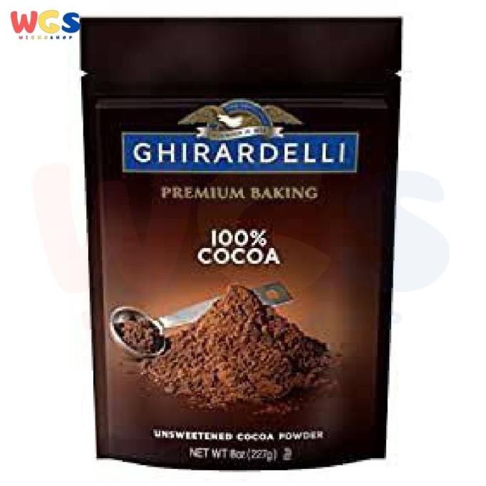 

Ghirardelli Premium 100% Unsweetened Cocoa Powder 227g BIG SALE Kode 319