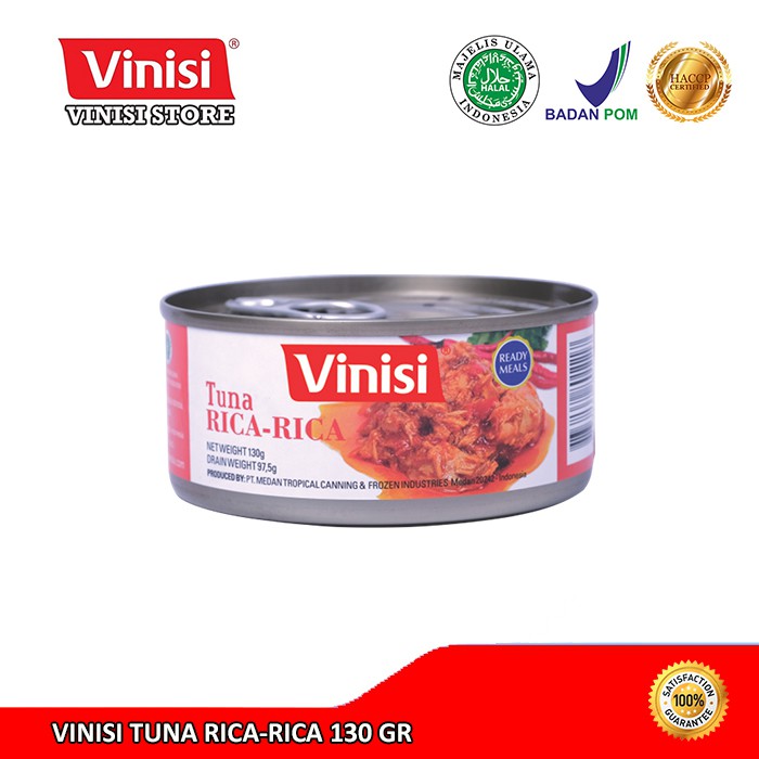 

Vinisi Tuna Rica-Rica 130 Gr