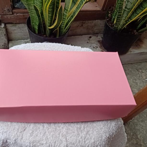 ✩ dus kue/ box kue / kotak brownies /kotak kado / box kue kering - pink stabilo ♣