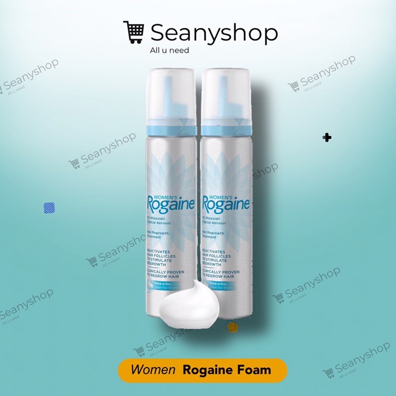 Women Rogaine foam Minoxidil 2%