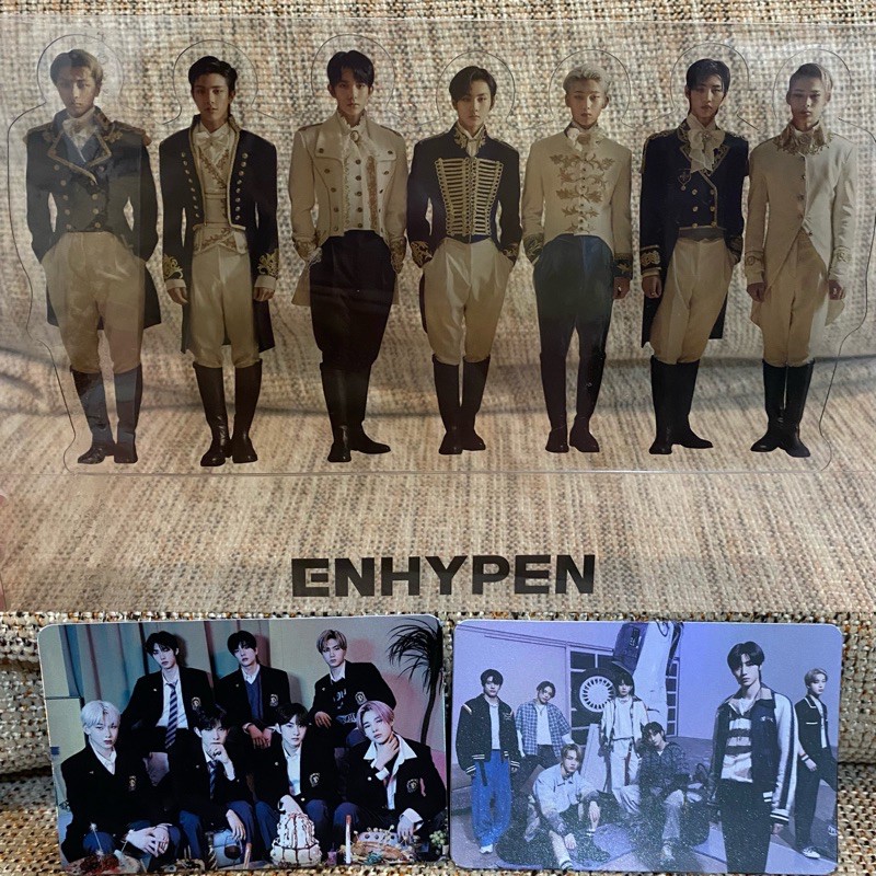 Enhypen - Border Carnival Weverse Gift & Aladin Hologram Photocard