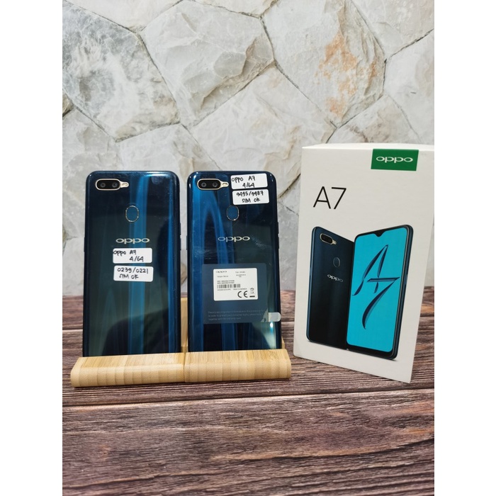 OPPO A7 - RAM 464 - UNIT ONLY - SECOND - 364