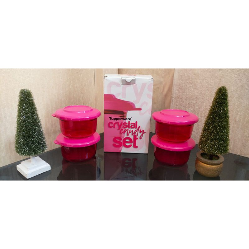 crystal candy set tupperware