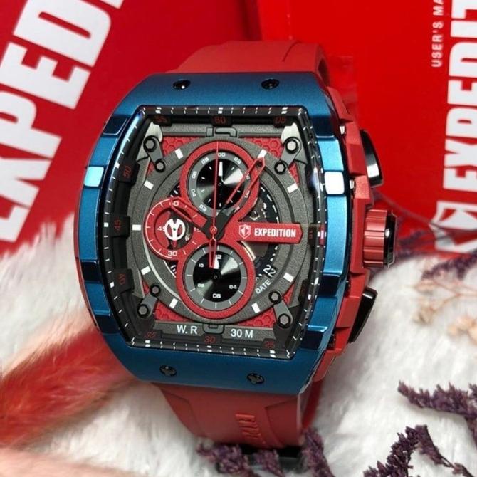 expedition 6782 / jam tangan expedition karet c9r 6782