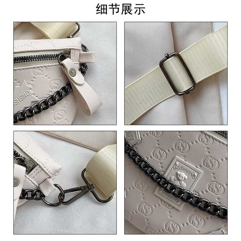 LT 1293 RISCE TAS WAISTBAG IMPORT WANITA CEWEK PEREMPUAN JAKARTA BATAM 24 X 7 X 16 CR 7432