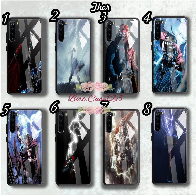 back case glass THOR Oppo A3s A1k A5 A9 2020 A7 F9 A5s A31 A52 A53 A92 A37 A57 A59 A71 A83 BC5381