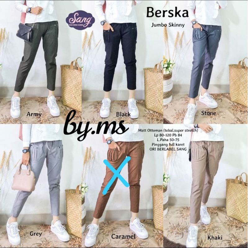 BERSKA JUMBO SKINNY | CELANA KEKINIAN | RECOMENDED