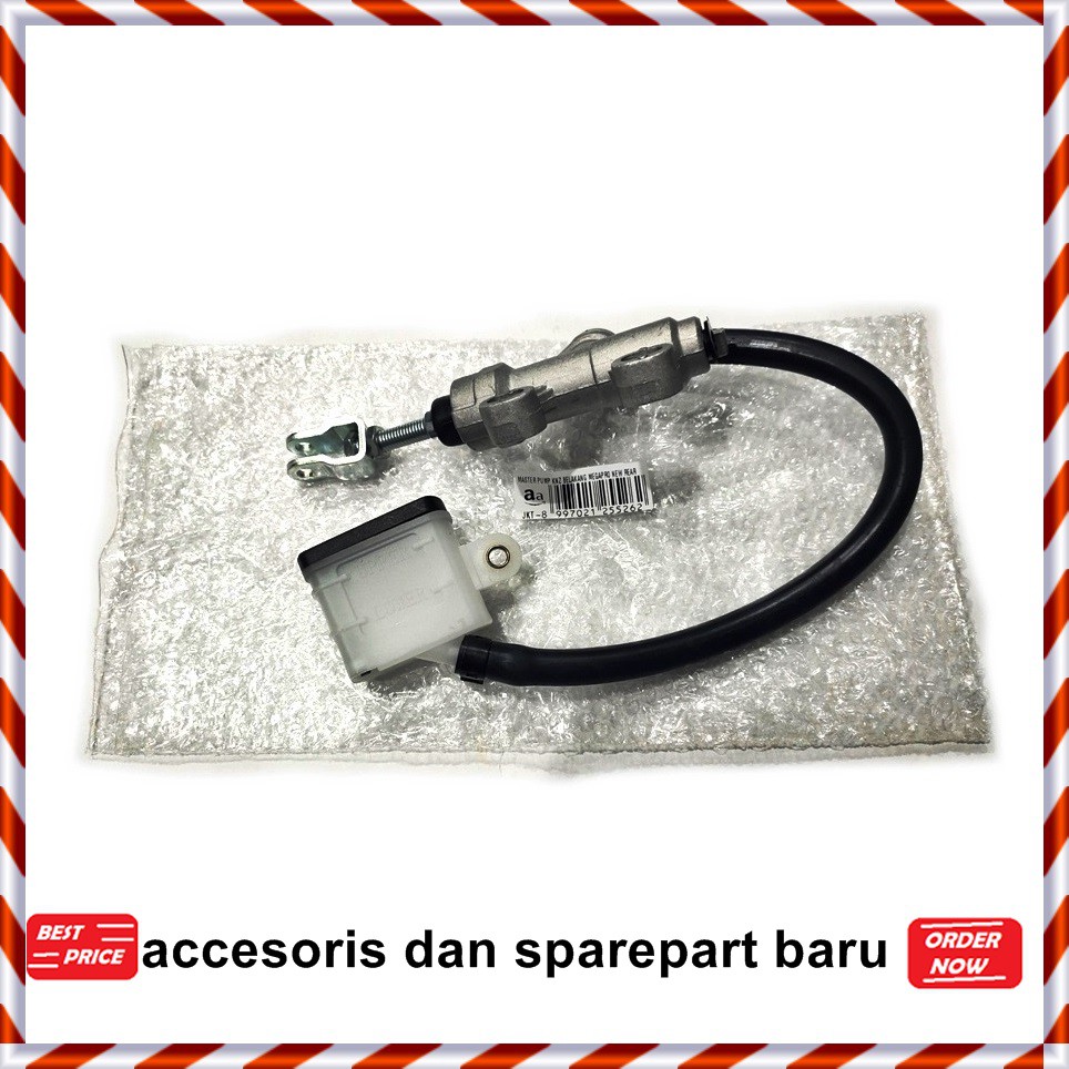 MASTER PUMP BELAKANG MEGAPRO NEW SPAREPART MOTOR MERK KNZ