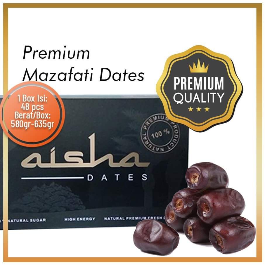 

Kurma Lembut Empuk Manis Aisha