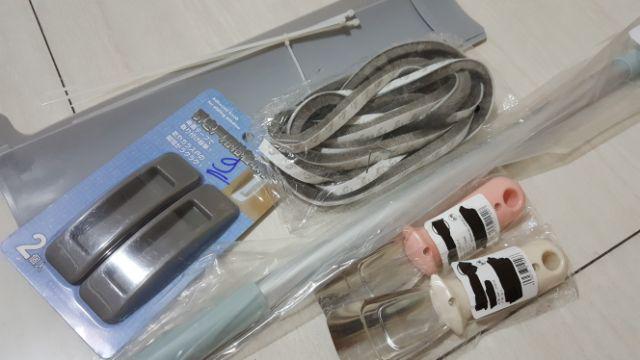 2 Pcs Handle Pegangan Pintu Tempel Door Handle