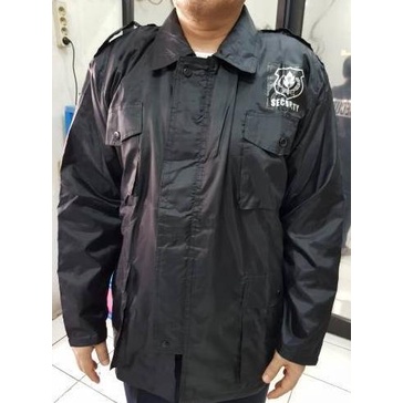 Jaket satpam hitam KT