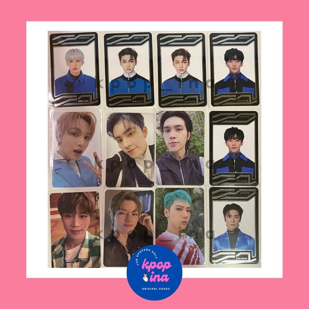 Official Photocard NCT UNIVERSE ERA - UC, Photobook Jisung/Jungwoo/Shotaro/TEN/Taeil