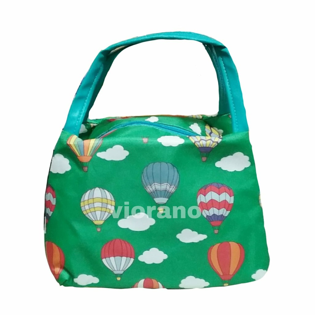 Tas Bekal Anak Motif Karakter Tas Piknik Anti Air Cooler Lunch Bag Perlengkapan Bekal Anak Goodiebag