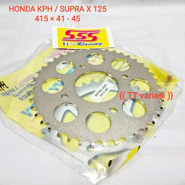 GEAR BELAKANG SSS KHARISMA / SUPRA X 125 415 - 41T 42T 43T 44T 45T