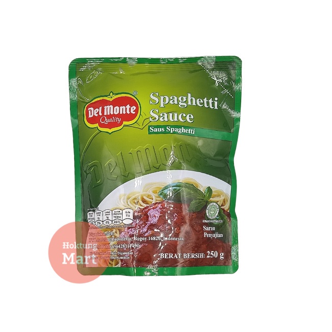 

DelMonte Saus Spaghetti 250gr Bumbu Spagetthi Del monte