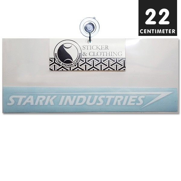 Sticker Mobil STARK INDUSTRIES Iron Man Tony Avengers untuk Aksesoris Mobil Motor