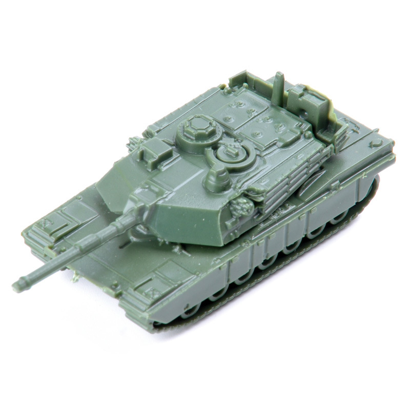 4Pcs Mainan Model Tank Tempur Abrams Mini Tipe 99 M1A2 4D 1 / 144 Untuk Koleksi