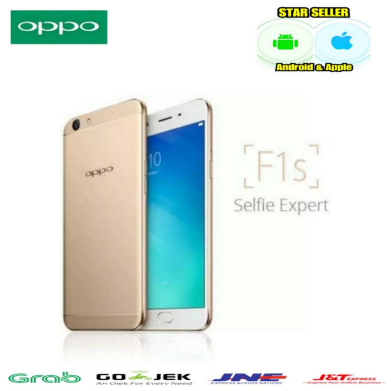 Oppo f1s Ram 4/32 GB Baru Garansi 1 Tahun