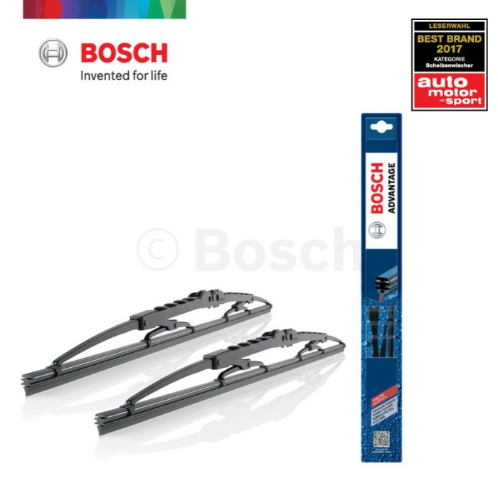 Wiper Depan Belakang Mitsubishi All New Pajero Sport Bosch Advantage