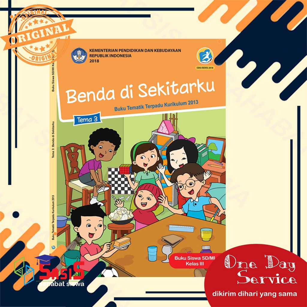 

Buku Siswa SD Kelas 3 Tema 3: Benda Di Sekitarku