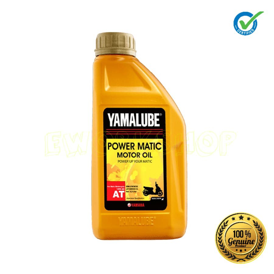 OLI YAMALUBE YAMAHA POWER MATIC MOTOR OIL 10W-40 AT 0,8 L 100% Original Product