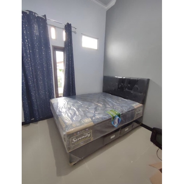 DIPAN SANDARAN LACI UK 180x200