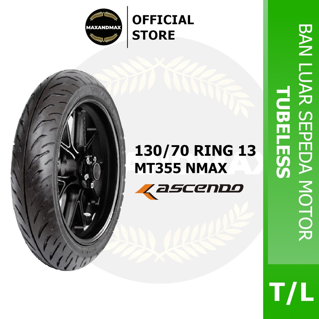Ban Motor ASCENDO 130/70-13 MT355D NMAX Tubeless Ring 13