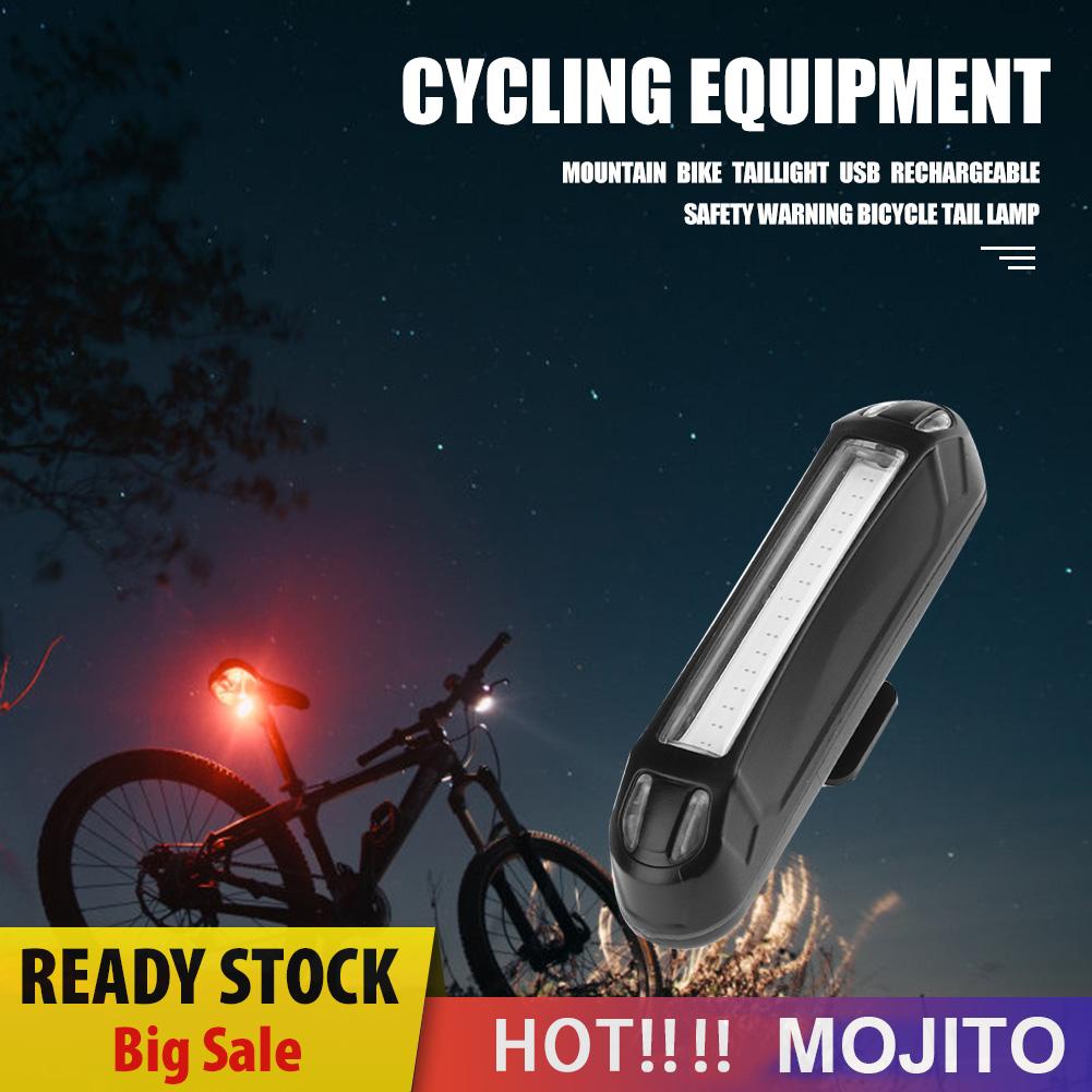 Lampu Belakang Sepeda Gunung Led Usb Rechargeable Untuk Malam Hari