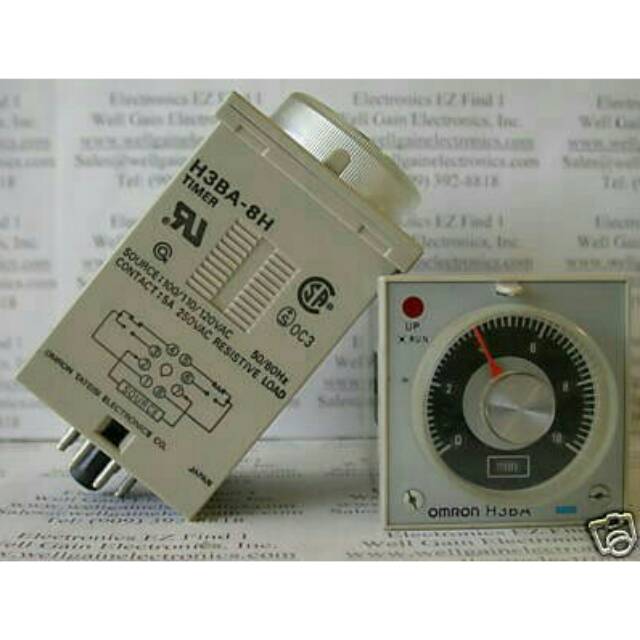 Timer Analog H3BA-8 220-240V OMRON