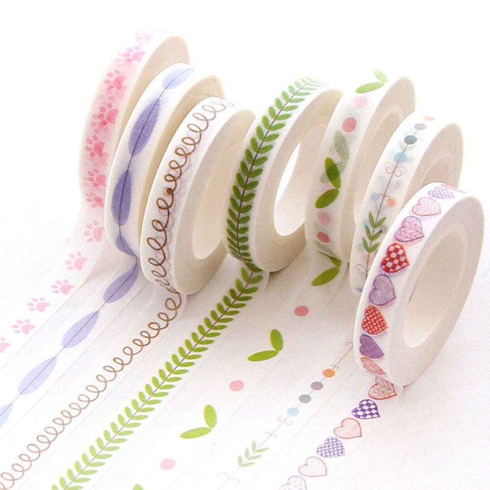 Nanas Washi Tape Perlengkapan Sekolah Perekat DIY Alat Tulis Dekoratif Kertas Lengket