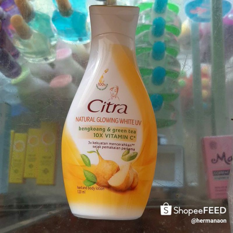 *citra bengkoang natural glow uv*