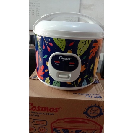 Cosmos crj 3306 1.8L Rice cooker penanak nasi magicom penghangat anti lengket murah