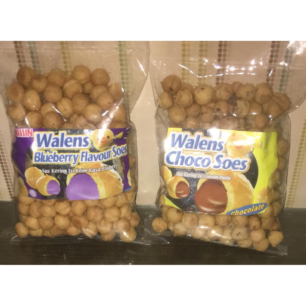 

Soes Walens Rasa Blueberry, Cokelat, vanilla & keju 250 gr