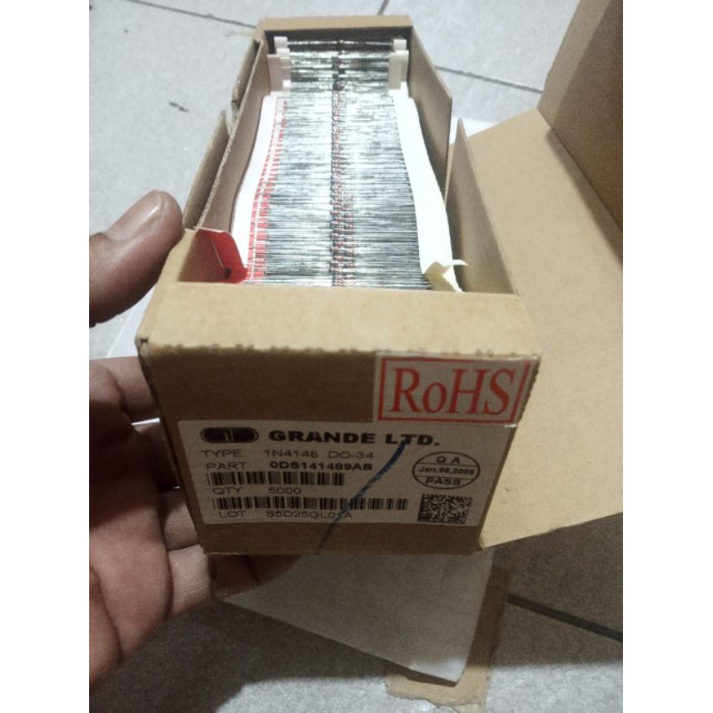 Dioda IN4148 1N 4148 IN 4148 1watt Dip Diode 1N4148 DO35 AC85