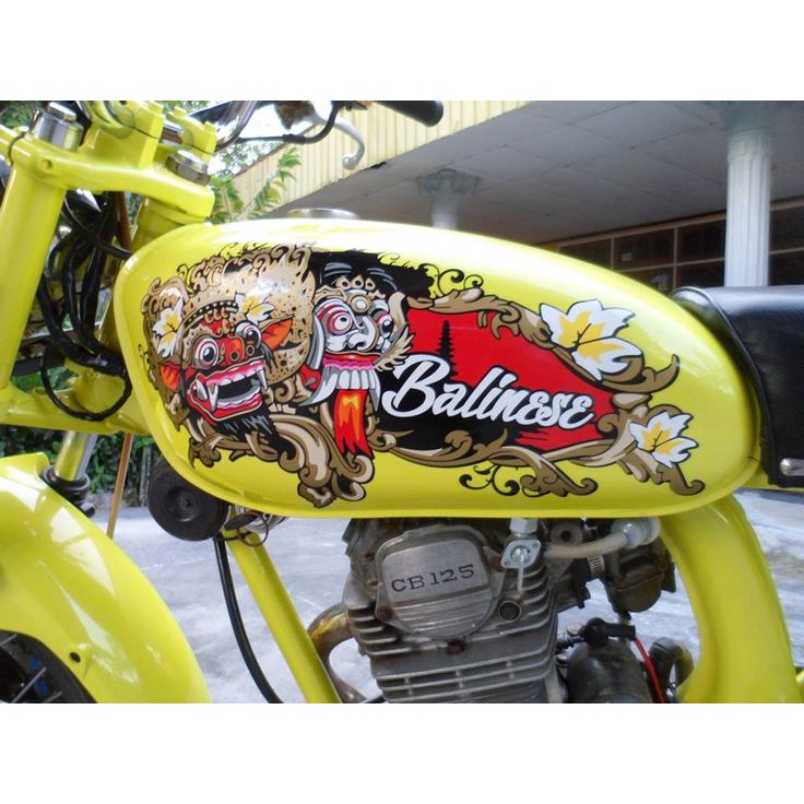 BSD  STICKER CB 100 K0 DECAL CB 100 STIKER TANGKI CB 100 HOLOGRAM