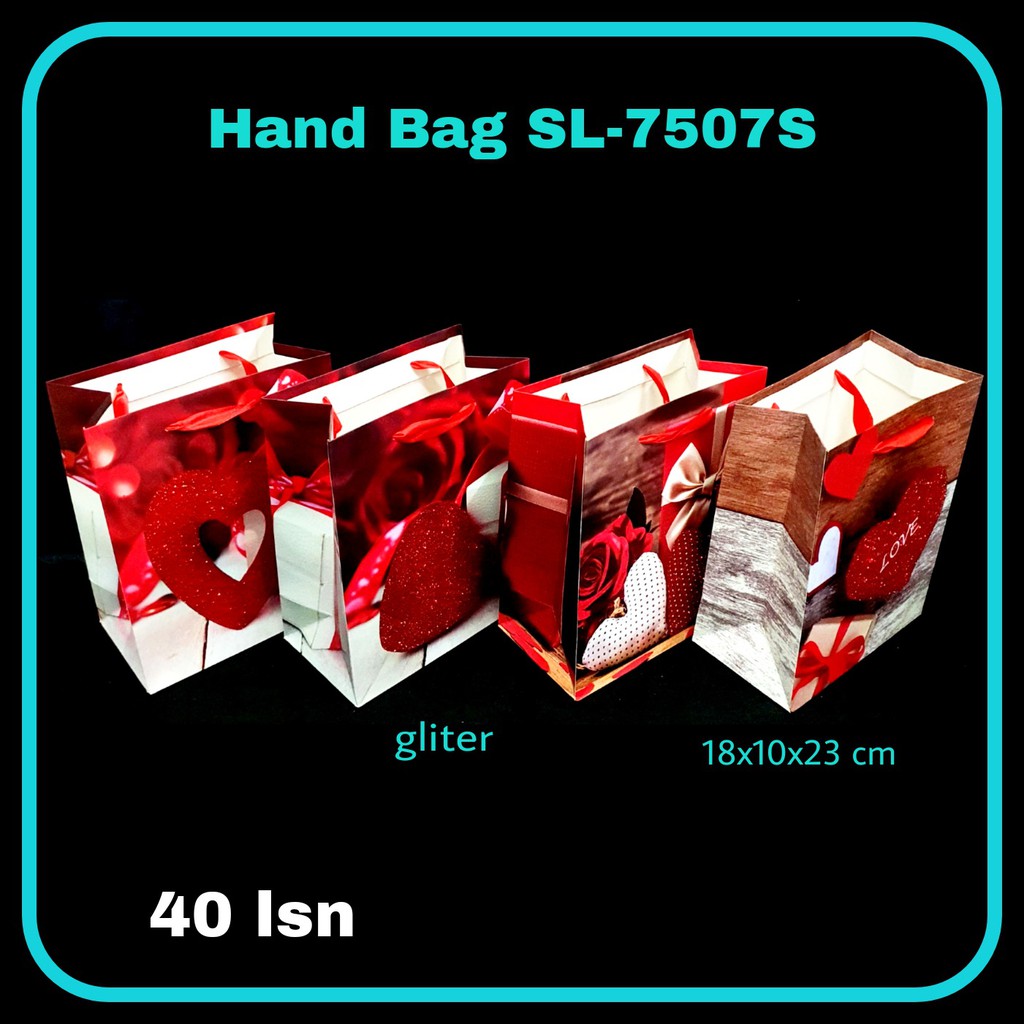 

ILP Hand Bag Kertas SL7507C / Goodie Bag / Tas Serbaguna / Tas Tenteng