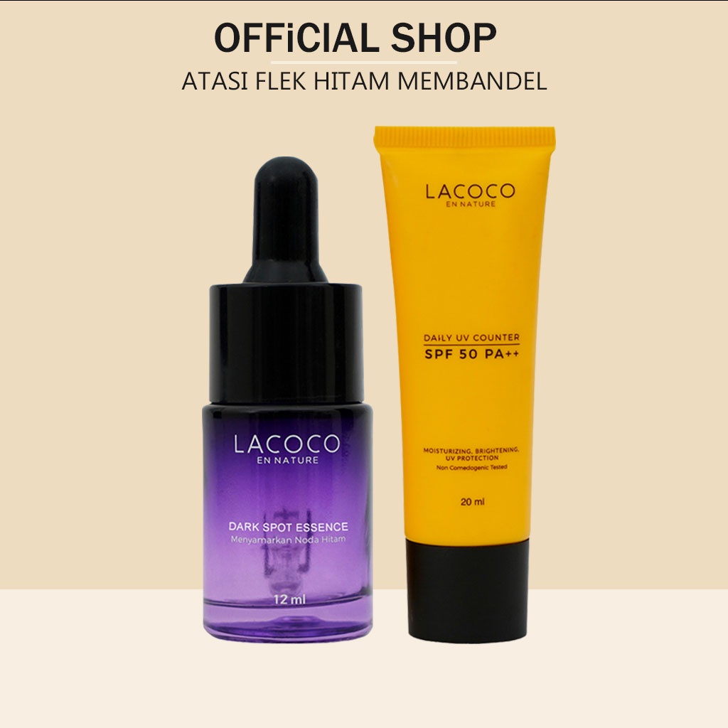 Lacoco Dark Spot / Lacoco Sunscreen