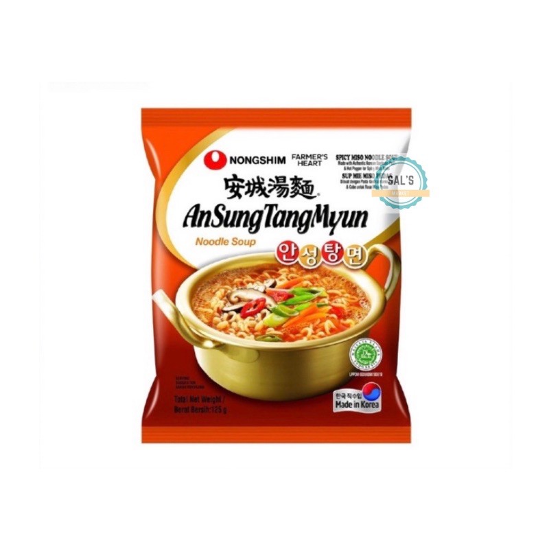 

Nongshim AnSung TangMyun 115 gr HALAL Ramyun Mie Instant Korea