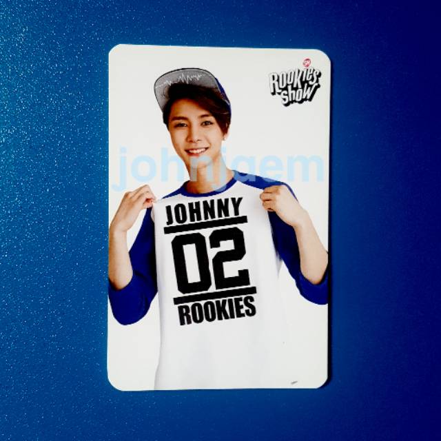 (BOOKED) NCT 127 Johnny sm rookies smrookies photocard pc photo card matte