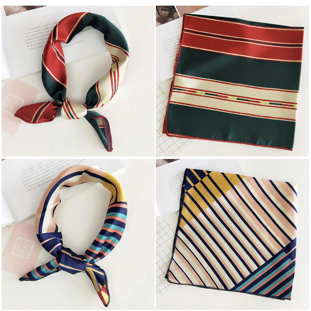  Ikat  Rambut  Wanita Model  Korea  Vintage Elegan Bahan Satin 