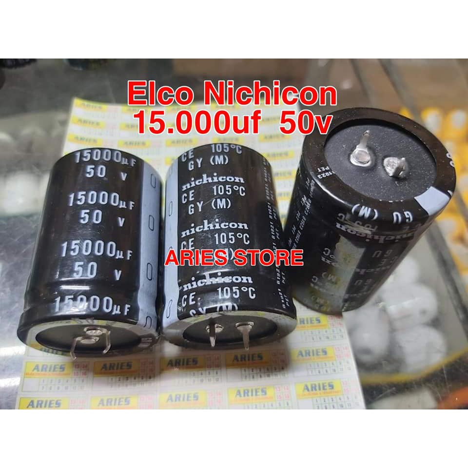 Elco 15000uf 50v NICHICON ORIGINAL