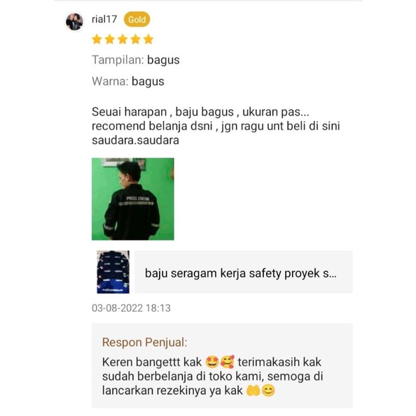 baju seragam kerja safety proyek scotlight katelpak wearpack BISA REQUEST BORDIL NAMA DAN NAMA PERUSAHAAN