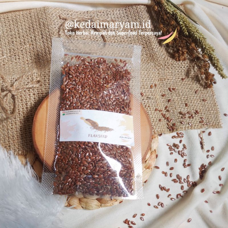 

Flax Seed Flaxseed Biji Rami Brown Flax Seed 50 Gram