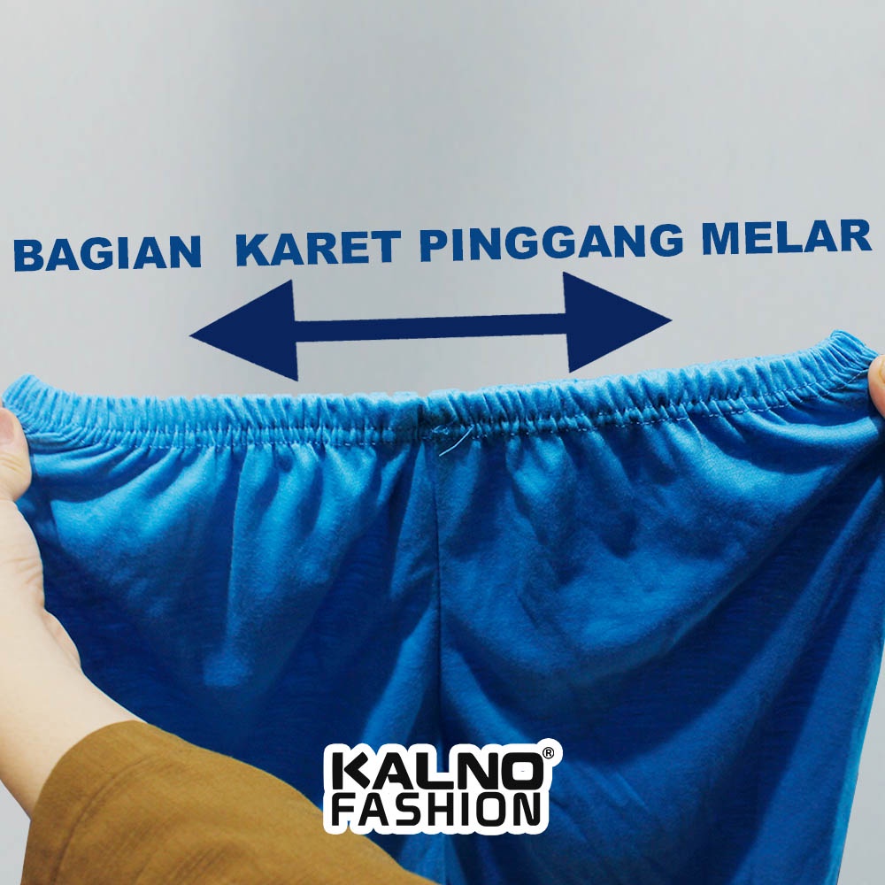 Celana anak laki laki perempuan polos C008 - celana warna melar ada karet bahan nyaman polyester