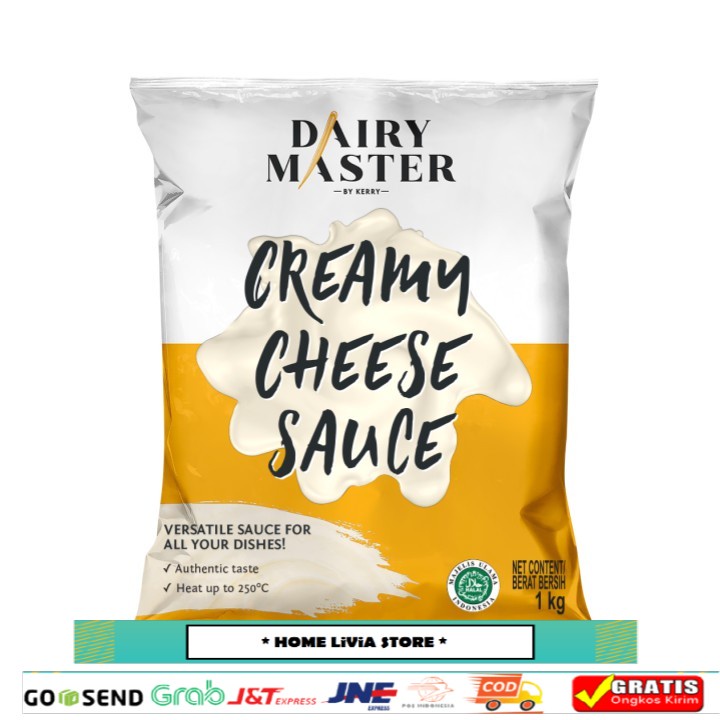 

DAIRY MASTER Creamy Cheese Sauce Saus Keju 1 kg